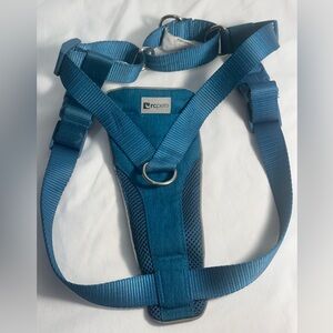 RC Pets Turquoise Dog Harness Adjustable Mesh Padded Medium M/M Big dog